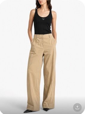 Prada Straight Leg Relaxed Fit Trousers